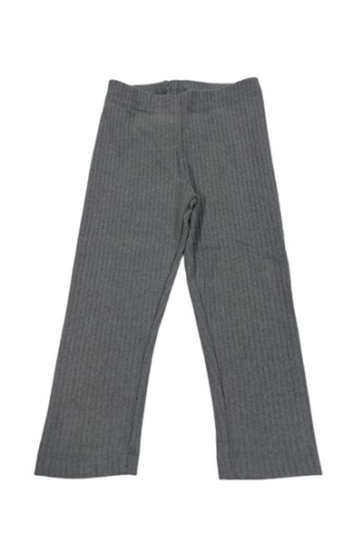 Cevval Minigirls Lycra Cotton Corded Leggings with Elastic Waist