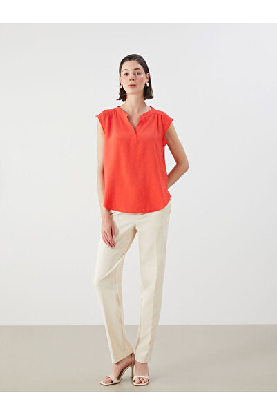 LC Waikiki Quality Parts from Celebi Store |   Croc Collar Blouse
