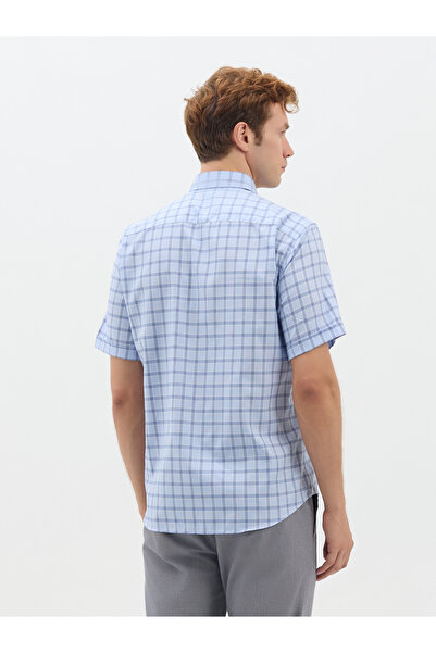 Karaca Erkek Büyük Beden Gömlek-Lacivert