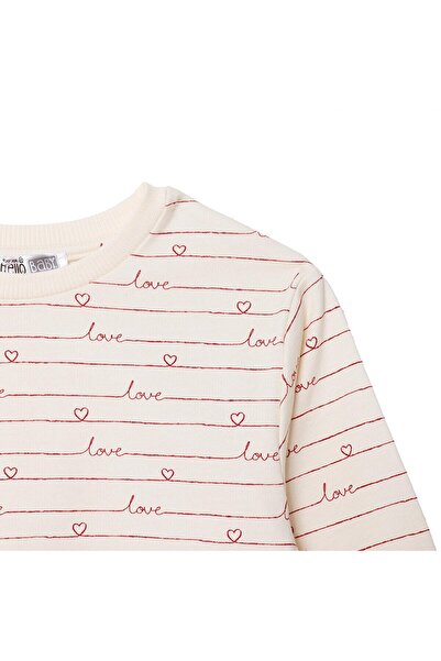 ebebek Hello Baby HelloBaby Kız Bebek Eşofman Takımı Bisiklet Yaka Uzun Kol Lastikli Paça