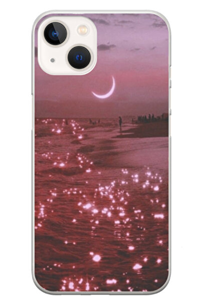 Atlas Εξατομικευμένη θήκη για Apple iPhone 14, μοντέλο Pink Sky, S1D1M0129