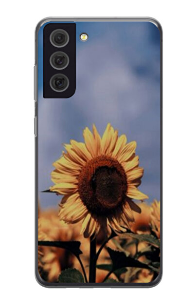 Atlas Husa personalizata pentru Samsung Galaxy S21 FE, model Sunflower #1, S1...