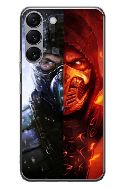 Atlas Εξατομικευμένη θήκη για Samsung Galaxy S23, μοντέλο Mortal Kombat, S1D1...