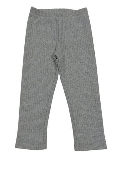 Cevval Minigirls Lycra Cotton Corded Leggings with Elastic Waist