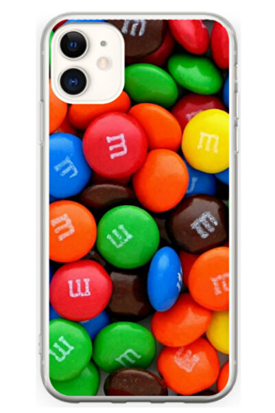 Atlas Husa personalizata pentru Apple iPhone 12, model MnM, S1D1M0257