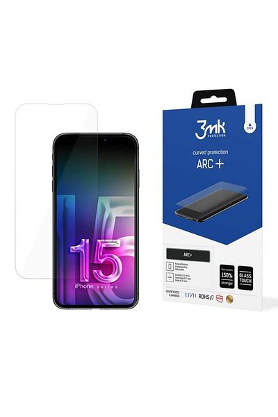 3MK ARC+ Flexible Glass Screen Protector for iPhone 15 Pro