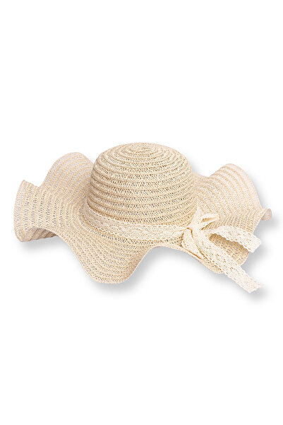 ebebek Hello Baby HelloBaby Anne Kurdeleli Hasır Şapka