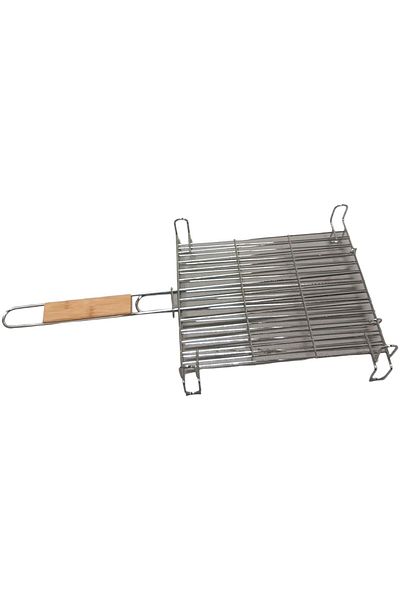 rotop Grill Stainless Steel with Wooden Handle