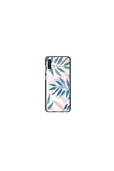 Atlas Husa personalizata si Folie de Silicon Huawei P30 Lite, Leaf Design #1,...