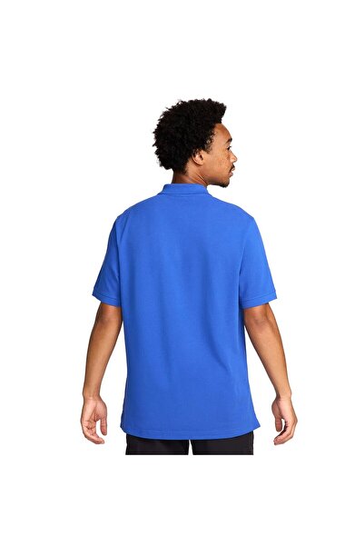 Nike Club Чоловіча синя повсякденна футболка з коміром-поло FN3894-480