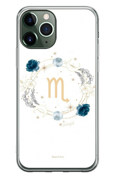 Atlas Husa personalizata pentru Apple iPhone 11 Pro, model Zodiac Circle, S1D...