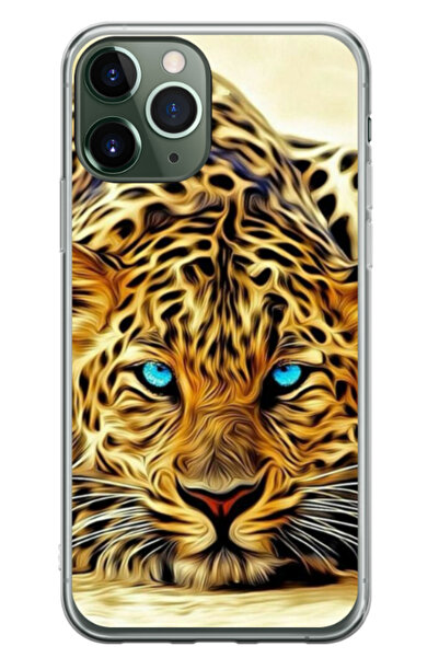 Atlas Husa personalizata pentru Apple iPhone 11 Pro Max, model Cheetah, S1D1M...