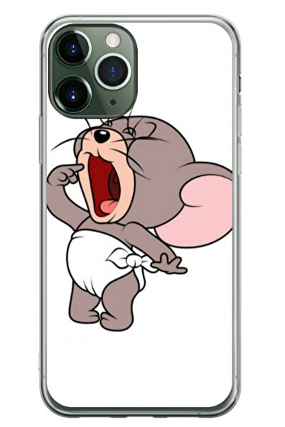 Atlas Husa personalizata pentru Apple iPhone 11 Pro, model Tom and Jerry #3, ...