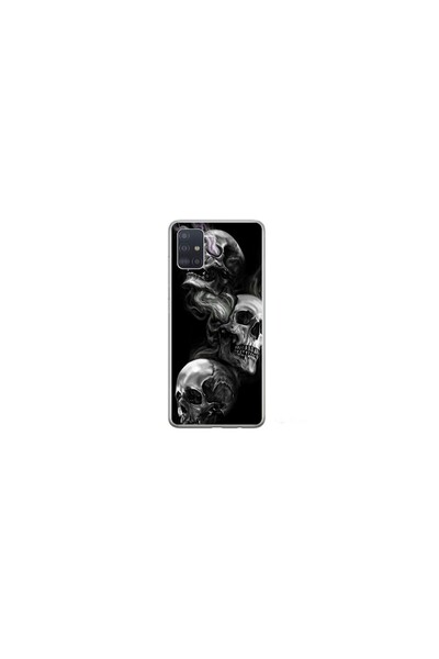 Atlas Husa personalizata pentru Samsung Galaxy A51, model Skulls, S1D1M0032