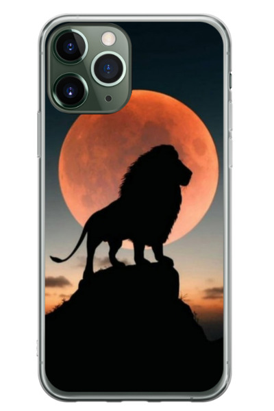 Atlas Husa personalizata pentru Apple iPhone 11 Pro, model Lion #1, S1D1M0110