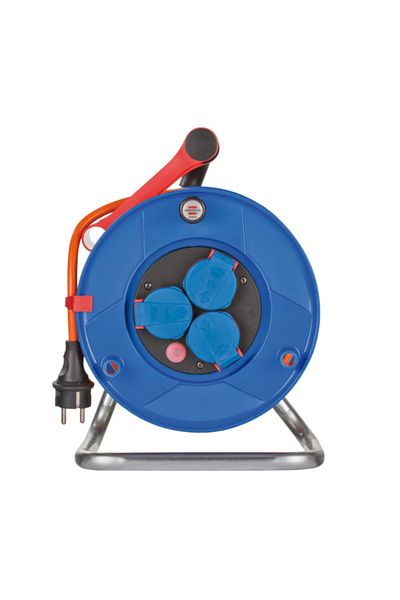 Brennenstuhl Cable Reel Garant, 25 m (Blue/Orange)