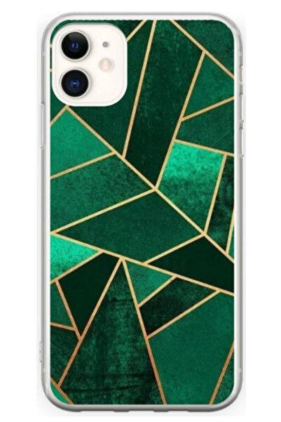 Atlas Husa personalizata pentru Apple iPhone 11, model Emerald, S1D1M0287