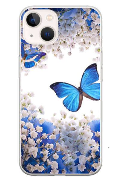 Atlas Husa personalizata HQ Print pentru Apple iPhone 15, Butterfly #4, S1D1M...