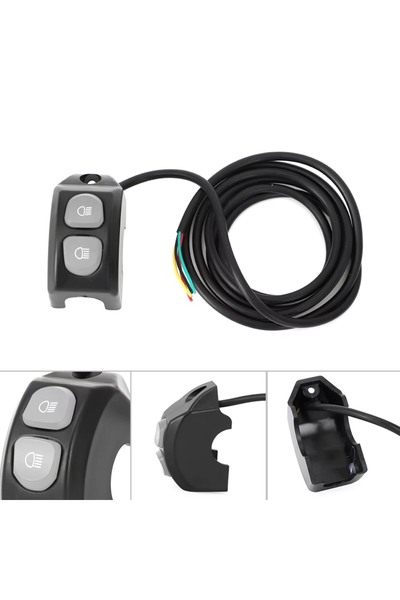 EVO MOTORS Buton suplimentar proiectoare BMW R1200GS R1250GS F850GS F750GS Ad...