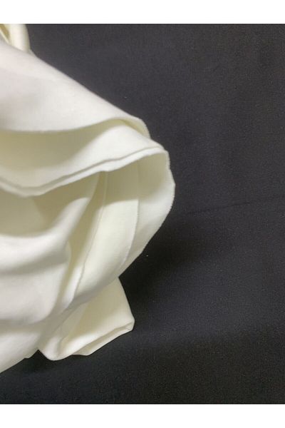 Yiğit Kumaş Ecru Interlock Fabric, Piece 100X200 cm