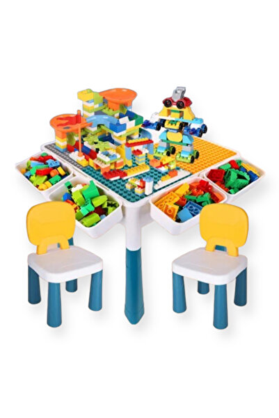 HSM طاولة تجميع ليغو متعددة الوظائف تحتوي على 300 قطعة