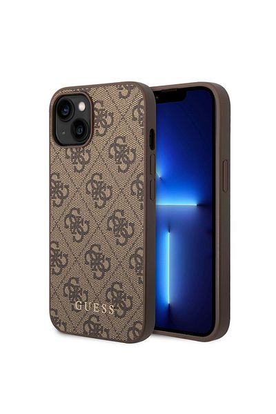 Tim Protective Case for iPhone 14 by Timaconprotect, A71, Leather, Intense Brown