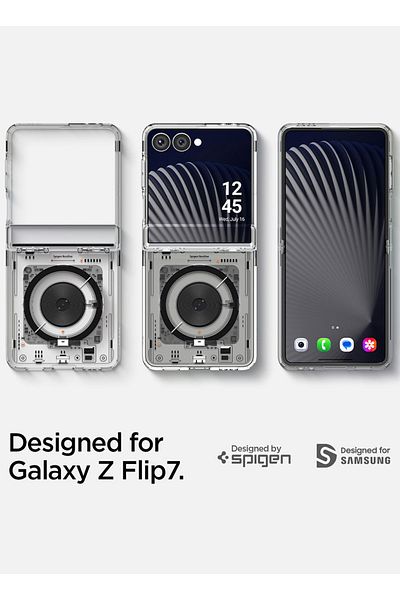 Spigen Ultra Hybrid Pro MagFit Samsung Galaxy Flip 7 Case [MagSafe] Cover with Hinge Protection