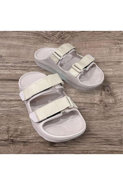 Sonimix Unisex Camel Beach Pool Daily Velcro Slippers