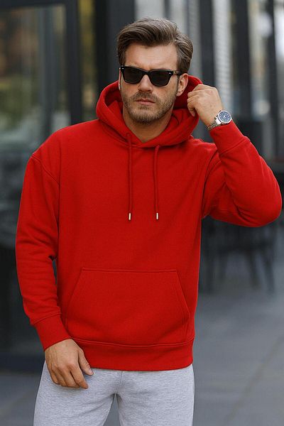 JUDGE 3 Thread Unisex Hooded Premium Quality Oversize Hooded Sweatshirt Kangaroo Pocket