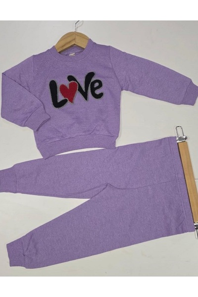 Burç Girl's Seasonal Embroidered Combed Cotton Children's Set