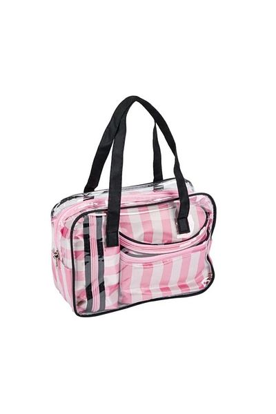 divendi-ro Set of 4 pieces/borders, polyester, pink/black