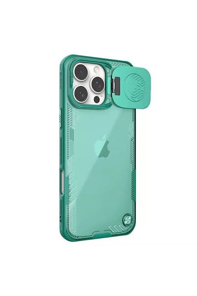 Tim High Protection Case for iPhone 16 Pro, Timacondesign, B38, Hard Plastic, Green Forest