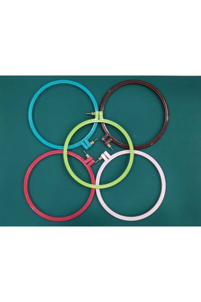 balım hobi evi 19 Cm 5 Bucăți 5 Culori Șuruburi din plastic Broderie Roată Ma...