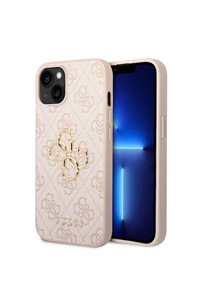Guess Premium -Leather Case for iPhone 14 (P1680) - Pinky