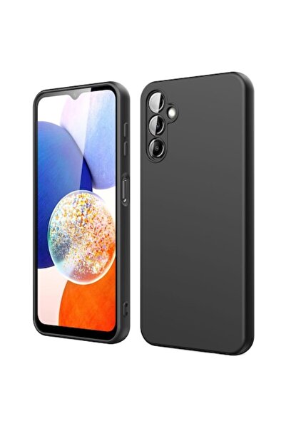 SOHO Flippy Protective Case for Samsung Galaxy A15 – Liquid Silicone, Black