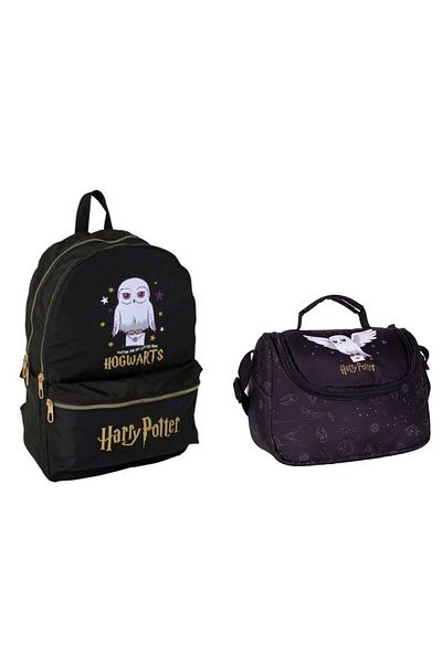 GENC DIJITAL BASKI Harry Potter School Bag and Lunchbox