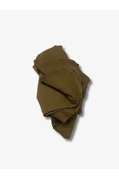 Yiğit Kumaş Brown Lacoste Fabric, Piece 90X190 cm