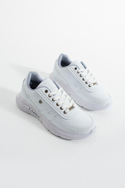 L.A Polo White Casual Men's Sneaker