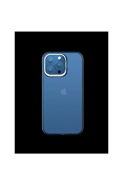 SOHO Protective case for iPhone 14 Pro with metal camera support, Bracket Series, Anti-shock, matte PC, s