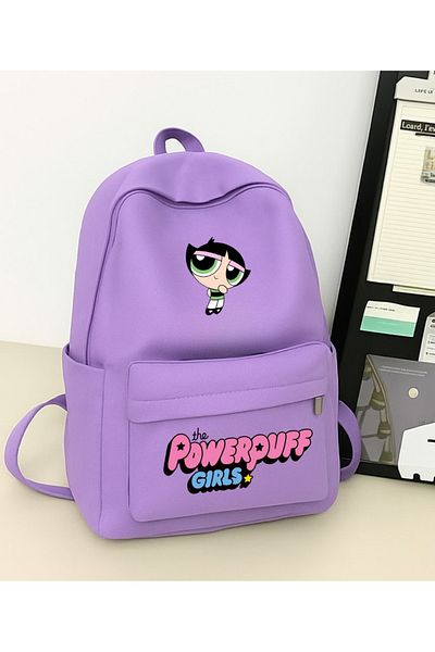 Touz Moda Powerpuffgirls Printed School, Dershane, Course Backpack