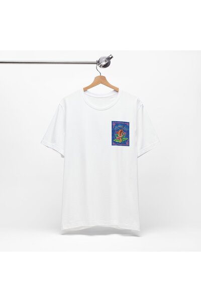 Tubinyoo تي شيرت كبير الحجم للجنسين بنمط النمر الصغير