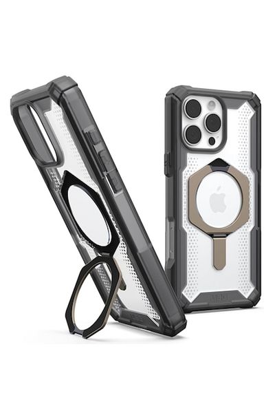 Tim High Protection Case for iPhone 16 Pro Max, Timaconsafe, Q82, Hard Plastic, Ash Titanium