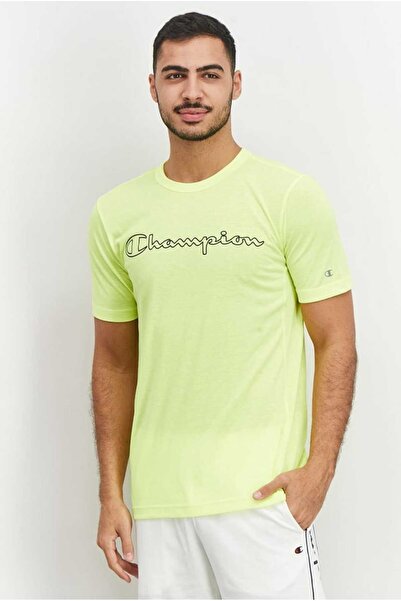Champion Tshirt Big Logo Sarı