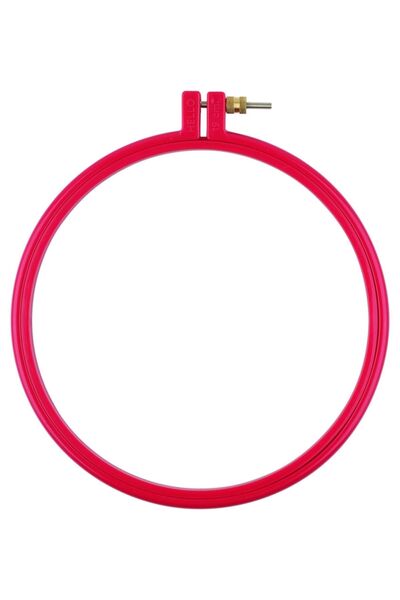 balım hobi evi بكرة بلاستيكية لولبية، دائرية، بكرة تطريز وخرم إيتامين حمراء 2...