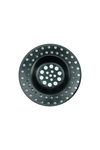 FKN Black Kitchen Sink Drain Garbage Plug Portable Strainer