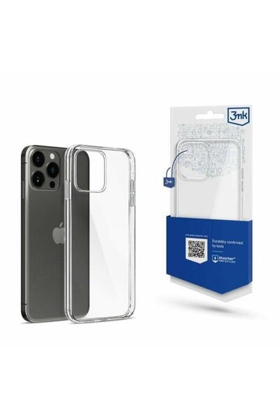 3MK Carcasă de protecție transparentă pentru iPhone 15 Pro Max, transparentă