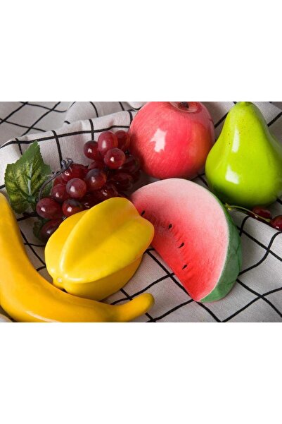 Nettenevime 20li Set Yapay Meyve Paketi Karışık Dekoratif Meyveler