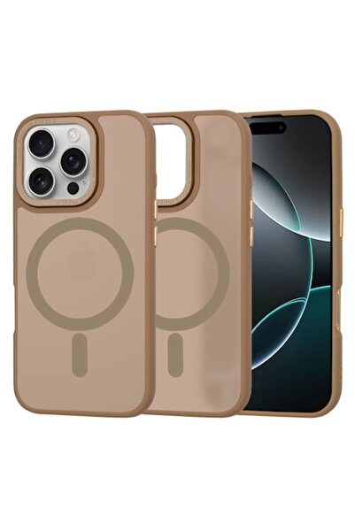 Danex Husă de protecție pentru iPhone 16 Pro, V73, Lexgard, maro deschis, cul...