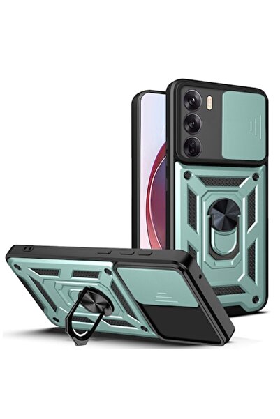 Sybero Husă de protecție pentru Oppo Reno12 Pro / N32, termoplastică, verde n...