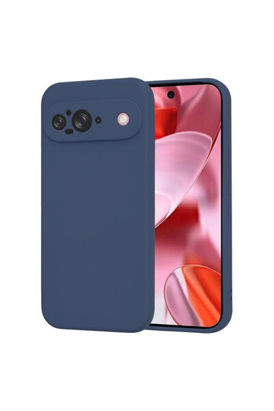 Tim Protective Phone Case for Google Pixel 9, Timacondesign, A94, Canvas, Navy Blue